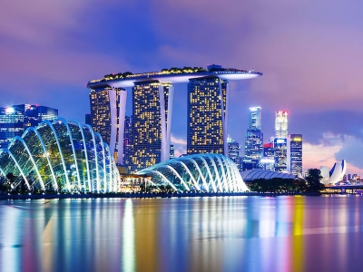 Marina Bay in Singapore